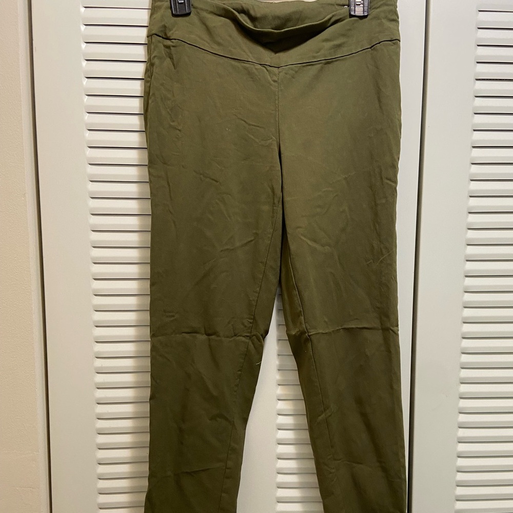Olive green pants
